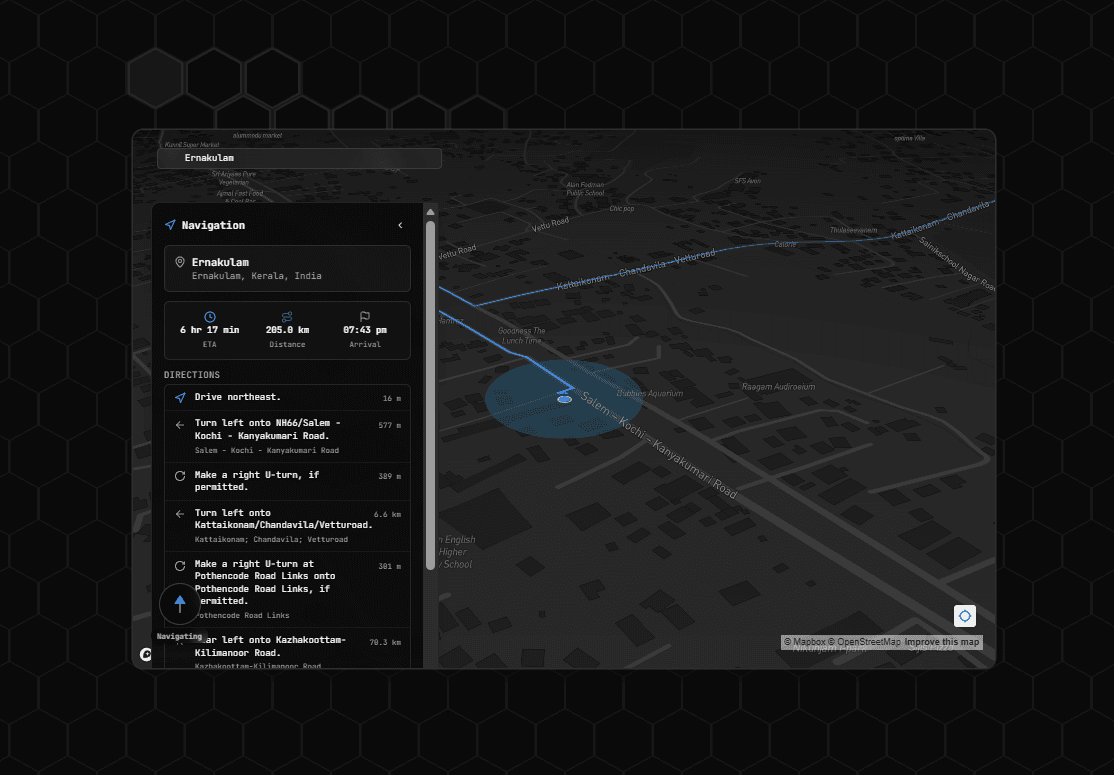 NavBuddy – Mapbox Navigation MVP